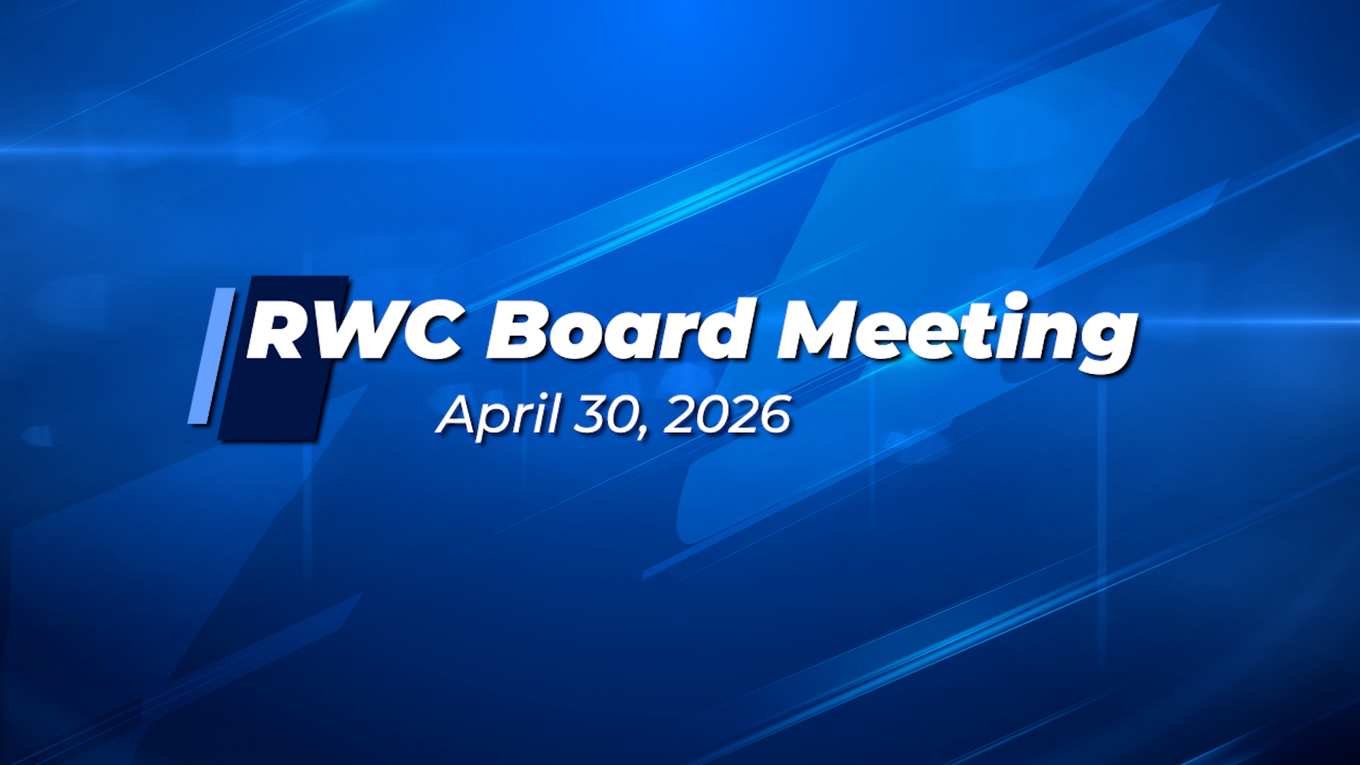 Thumbnail image for Rossmoor Walnut Creek Board Meeting on April 30, 2026