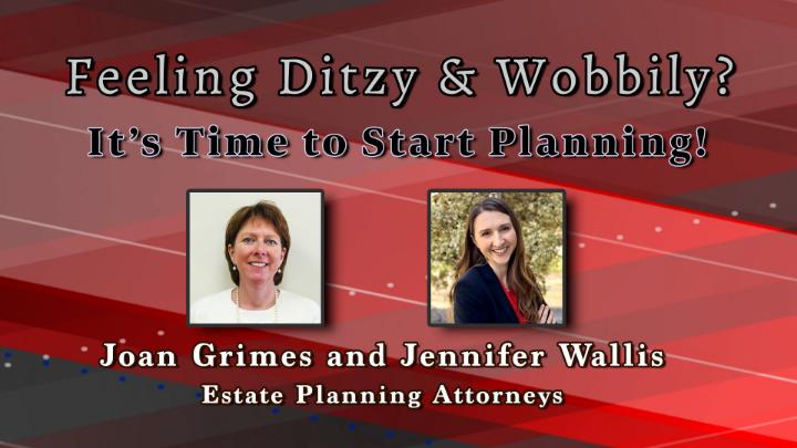 Thumbnail image for Feeling Ditzy and Wobbly? Time to Start Planning!